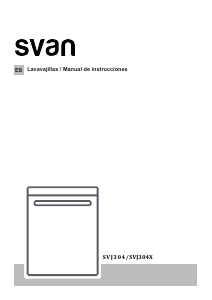 Manual Svan SVJ304 Máquina de lavar louça