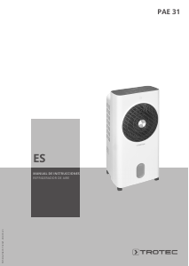 Manual de uso Trotec PAE 31 Aire acondicionado