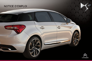 Mode d’emploi Citroën DS5 (2013)