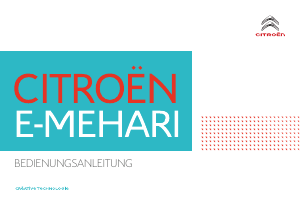 Bedienungsanleitung Citroën E-Mehari (2016)