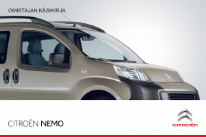 Käyttöohje Citroën Nemo (2013)