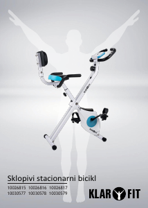 Priručnik Klarfit Azura 10026815 Sobni bicikl