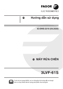 Hướng dẫn sử dụng Fagor 3LVF-61S Máy rửa chén