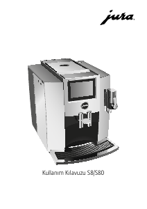 Kullanım kılavuzu Jura S8 Kahve makinesi
