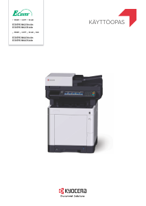 Käyttöohje Kyocera ECOSYS M6635cidn Monitoimitulostin