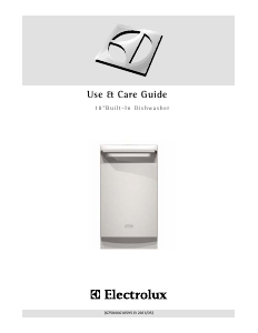 Manual Electrolux EIDW1805KS Dishwasher
