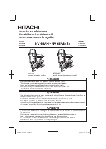 Mode d’emploi Hitachi NV 65AN Cloueur