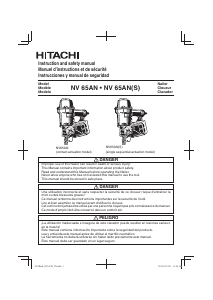 Handleiding Hitachi NV 65AN Spijkerpistool