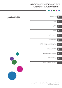 كتيب ريكوه IM C3000A معدة طبخ متعددة الوظائف