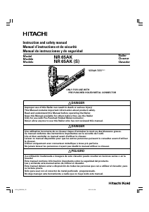 Handleiding Hitachi NR 65AK Spijkerpistool