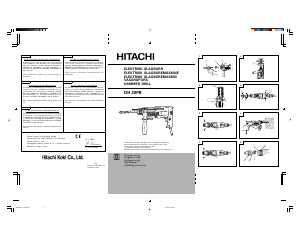 Handleiding Hitachi DH 20PB Boorhamer