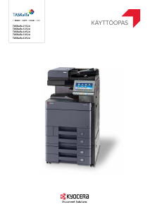 Käyttöohje Kyocera TASKalfa 6052ci Monitoimitulostin