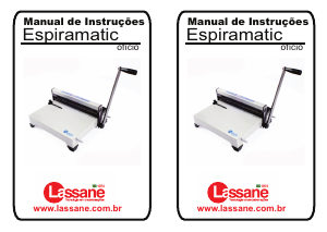 Manual Lassane Espiramatic Encadernadora
