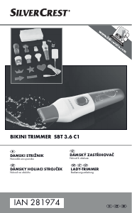 Priročnik SilverCrest SBT 3.6 C1 Urejevalnik bikini predela