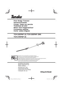 Mode d’emploi Tanaka TC H22EPAP(S) Taille-haies
