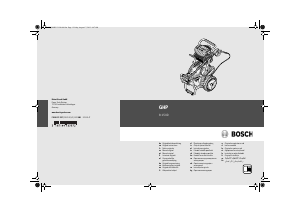 Käyttöohje Bosch GHP 8-15 XD Painepesuri