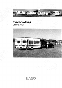 Bruksanvisning Hobby Exclusive 720 UKFe (1998) Campingvogn