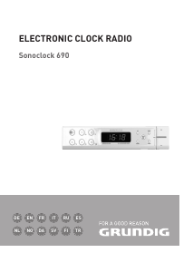 Manuale Grundig Sonoclock 690 Radiosveglia