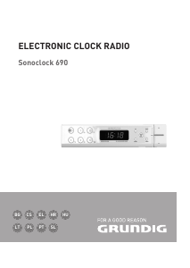 Priručnik Grundig Sonoclock 690 Radioprijamnik s budilicom