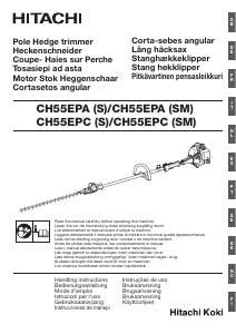 Handleiding Hitachi CH 55EPA(S) Heggenschaar