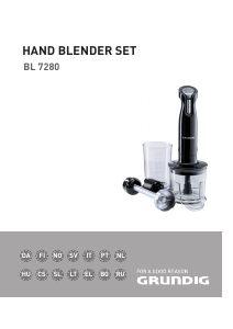 Käyttöohje Grundig BL 7280 Sauvasekoitin