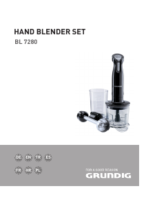 Kullanım kılavuzu Grundig BL 7280 El blenderi