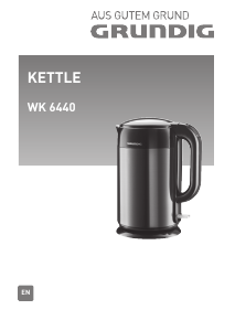 Manual Grundig WK 6440 Kettle