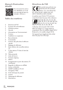 Mode d’emploi Grundig 40 VLE 6730 BP Téléviseur LED