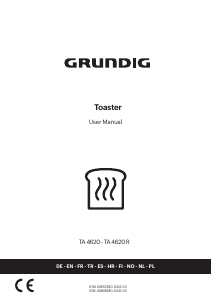 Instrukcja Grundig TA 4620 R Toster