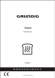 Instrukcja Grundig TA 5620 Toster