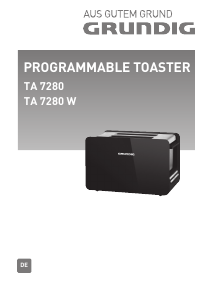 Bedienungsanleitung Grundig TA 7280 W Toaster