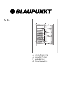 Bedienungsanleitung Blaupunkt 5CK 24030 Kühlschrank