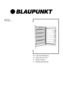 Bedienungsanleitung Blaupunkt 5FG 22030 Gefrierschrank