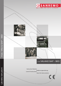 Bedienungsanleitung Sanremo Milano Espressomaschine