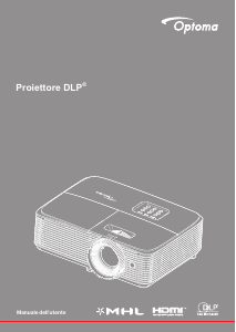 Manuale Optoma EH335 Proiettore