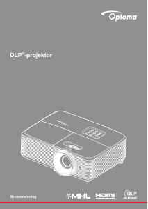 Bruksanvisning Optoma EH412ST Projektor