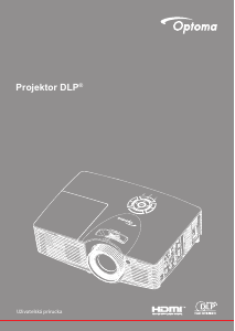 Manuál Optoma EH416e Projektor