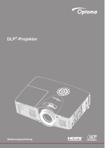 Bedienungsanleitung Optoma EH416e Projektor