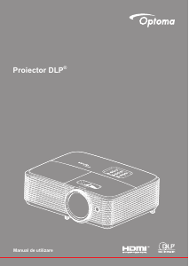 Manual Optoma H117ST Proiector