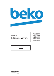 Kullanım kılavuzu BEKO 40910 AA Klima