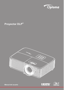 Manual de uso Optoma H185X Proyector