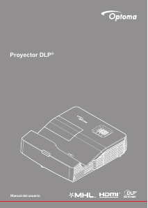 Manual de uso Optoma HD31UST Proyector