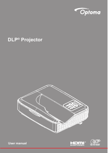 Handleiding Optoma HZ40UST Beamer