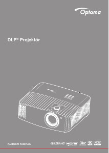 Kullanım kılavuzu Optoma UHD42 Projektör