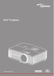 Brugsanvisning Optoma W309ST Projektor