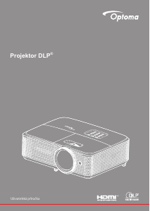 Manuál Optoma W319ST Projektor