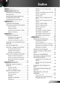 Manual de uso Optoma W320USTi Proyector