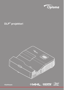 Käyttöohje Optoma W330UST Projektori