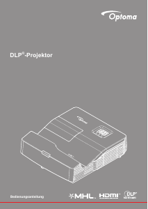Bedienungsanleitung Optoma W340UST Projektor