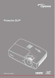 Manual Optoma WU470 Proiector